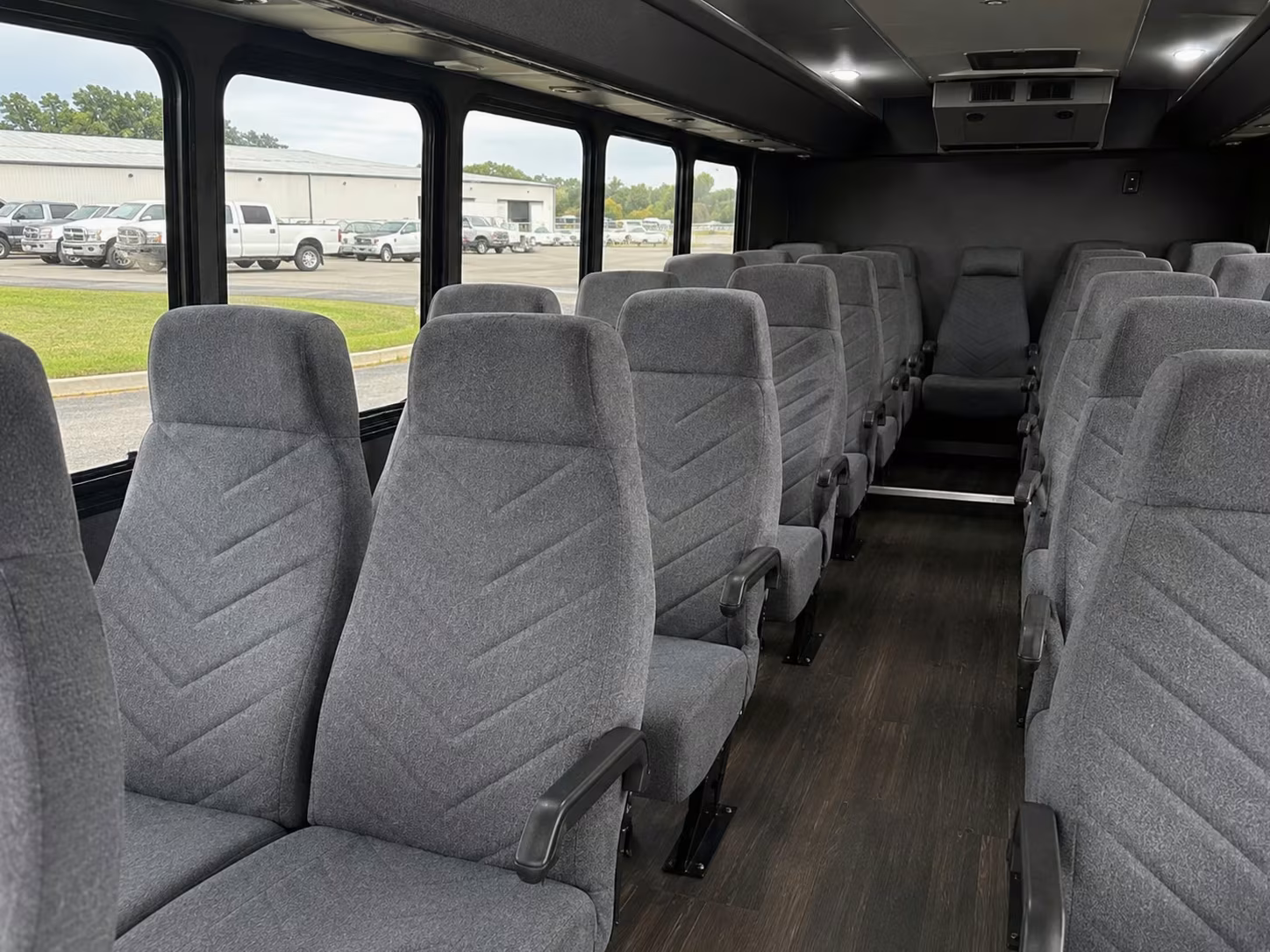 20 passenger minibus inside