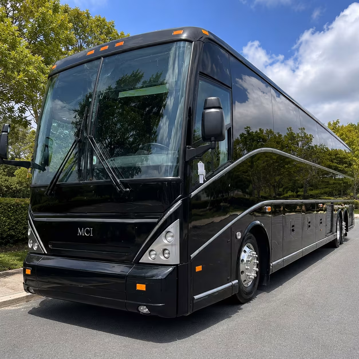 largo bus rentals to heritage village and florida botanical gardens