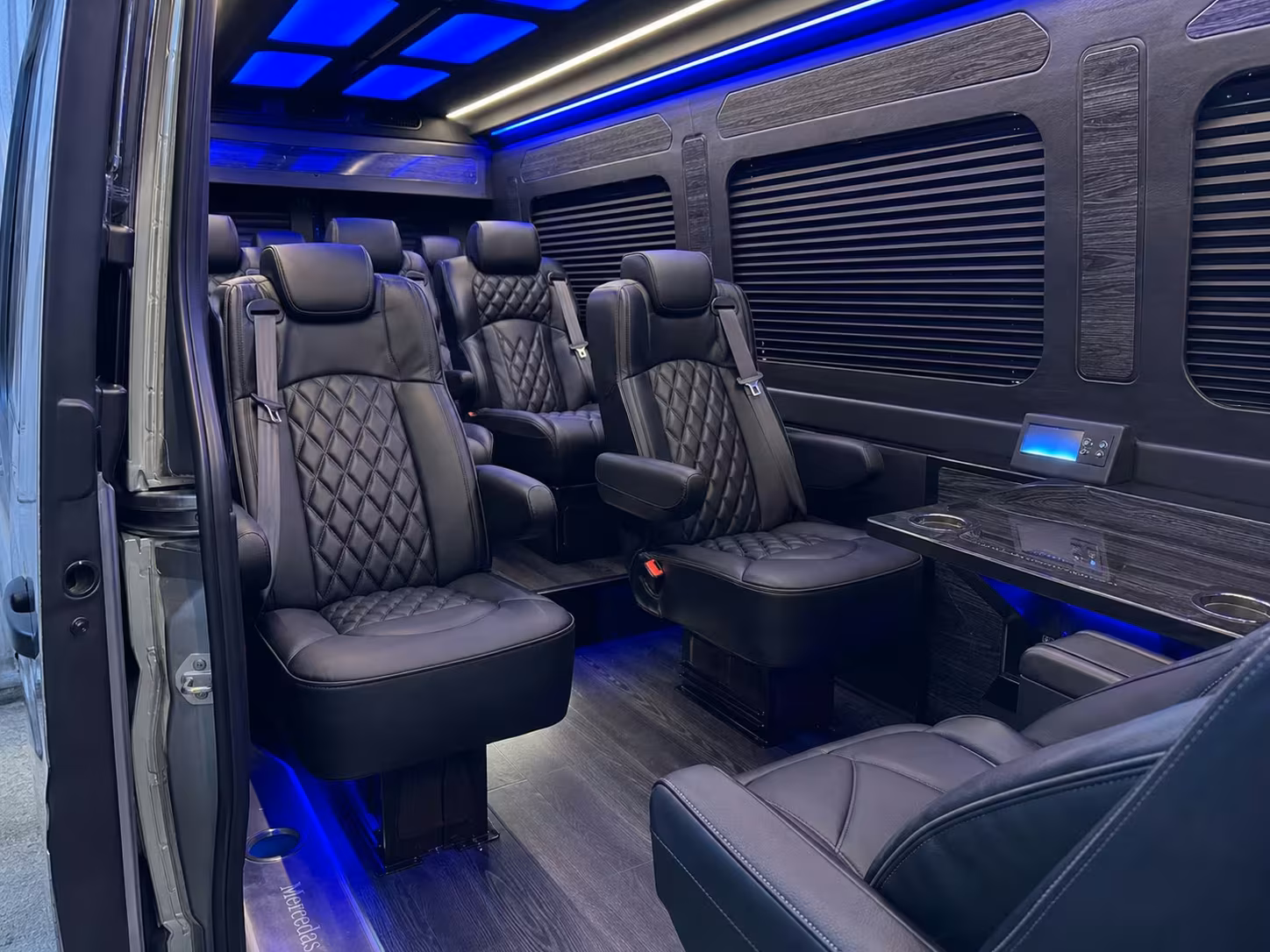sprinter van transportation for groups and events across largo