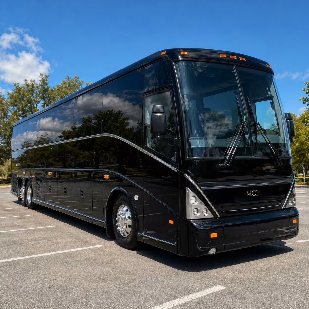 why largo government coordinators rent charter buses online